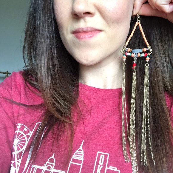 NWOT TopShop statement earrings - Picture 3 of 4